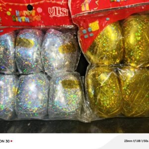 boules décoratives scintillantes